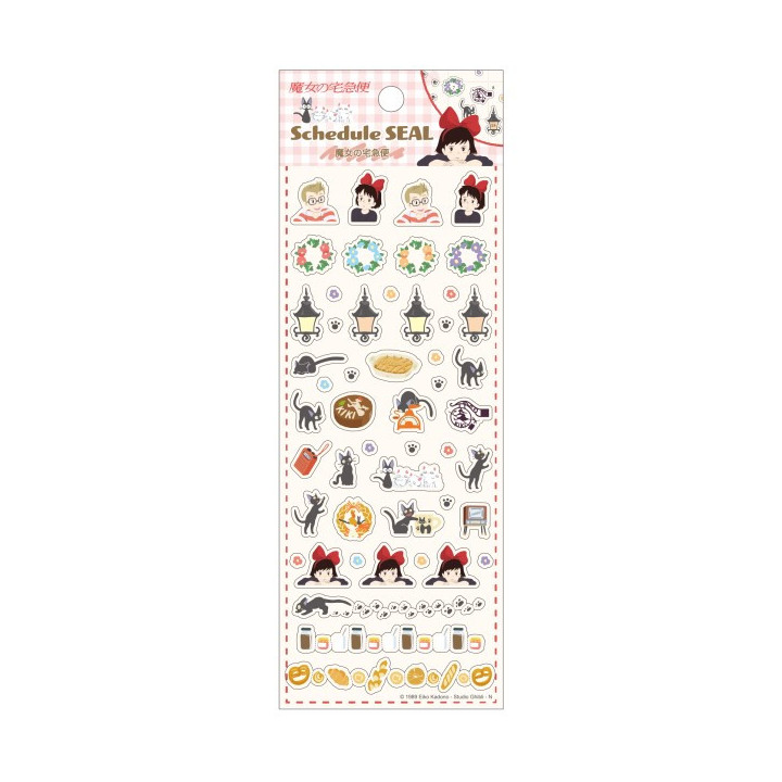 Mini stickers agenda Collection 2 - Kiki la petite sorcière