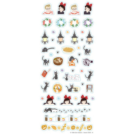 Mini stickers agenda Collection 2 - Kiki la petite sorcière