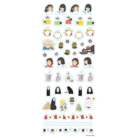 Mini stickers agenda Collection 2 - Le Voyage de Chihiro
