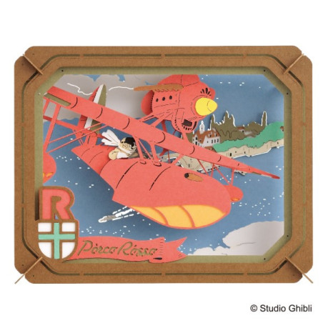 Théâtre de papier Mer Adriatique - Porco Rosso