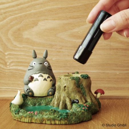 Figurines pot à crayon Totoro au bord de la marre - Mon Voisin Totoro