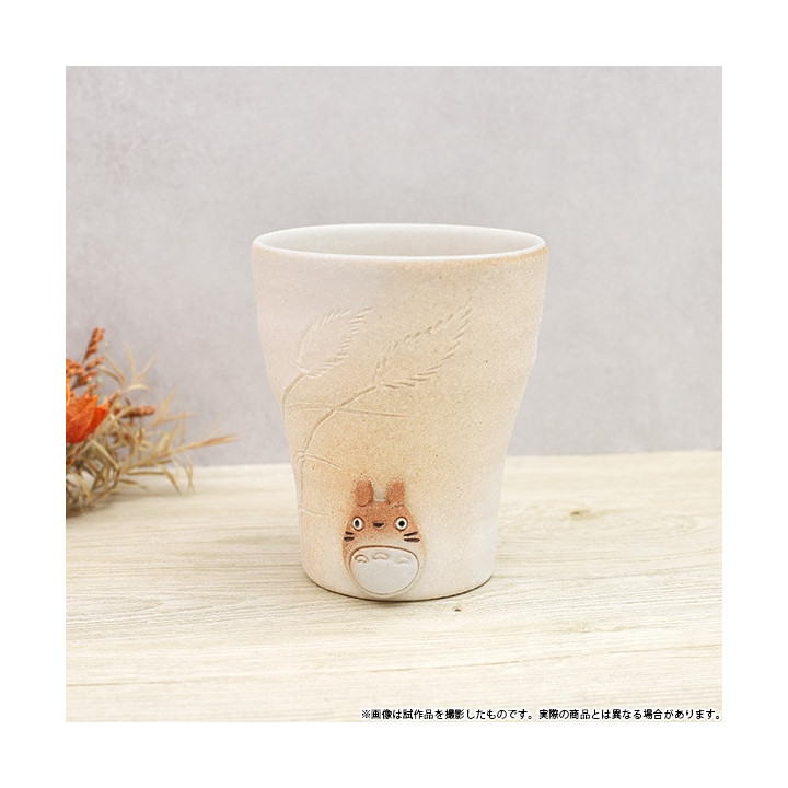Tasse faite main blanche Shigariki Totoro - Mon voisin Totoro