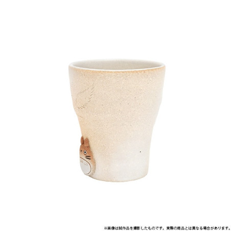 Tasse faite main blanche Shigariki Totoro - Mon voisin Totoro