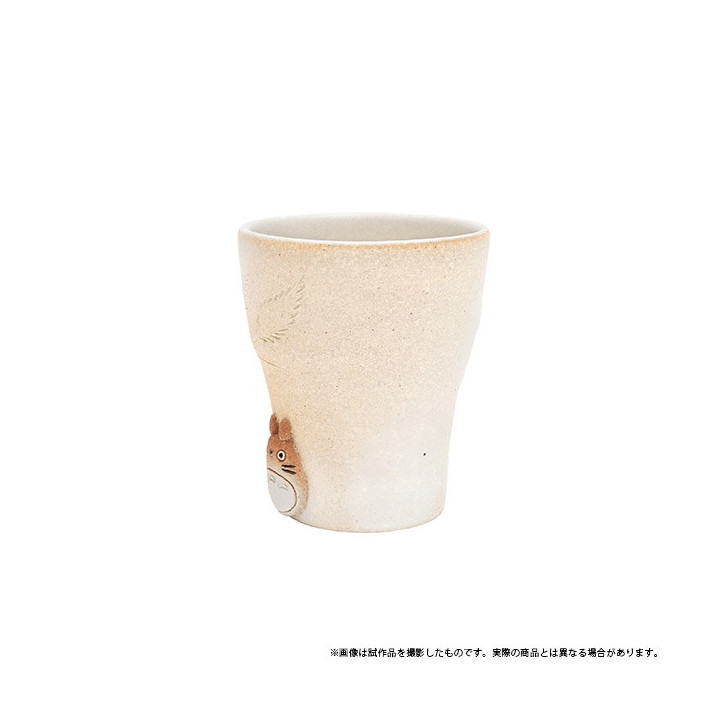 Tasse faite main blanche Shigariki Totoro - Mon voisin Totoro