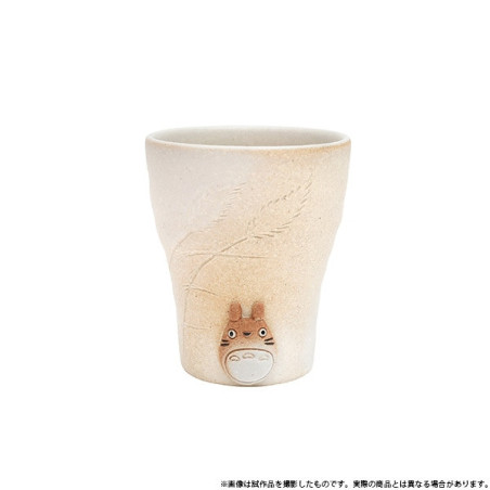 Tasse faite main blanche Shigariki Totoro - Mon voisin Totoro