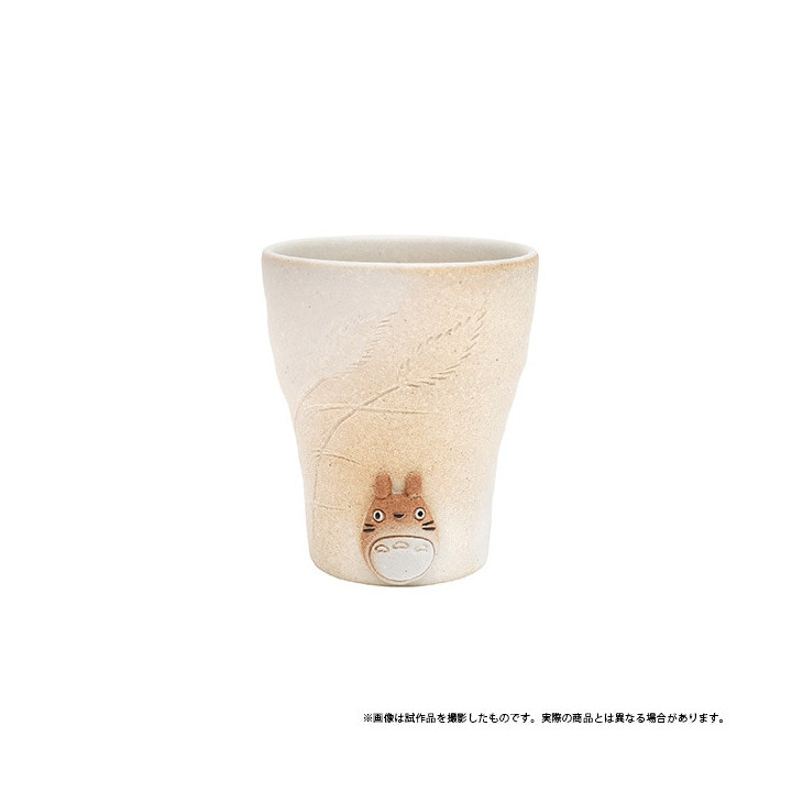 Tasse faite main blanche Shigariki Totoro - Mon voisin Totoro