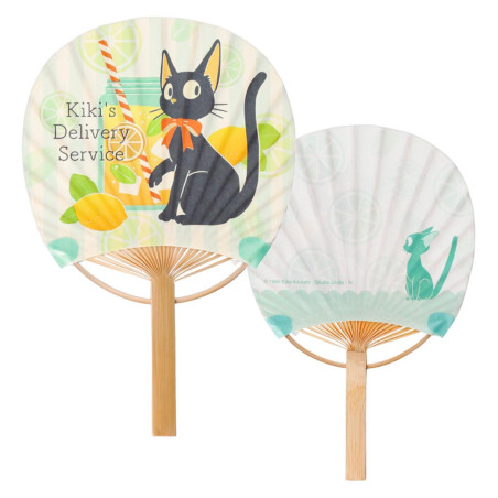 Bamboo Fan & Letter Set Jiji with Lemon - Kiki's Delivery Service