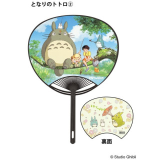Éventail Totoro à la Pêche - Mon Voisin Totoro