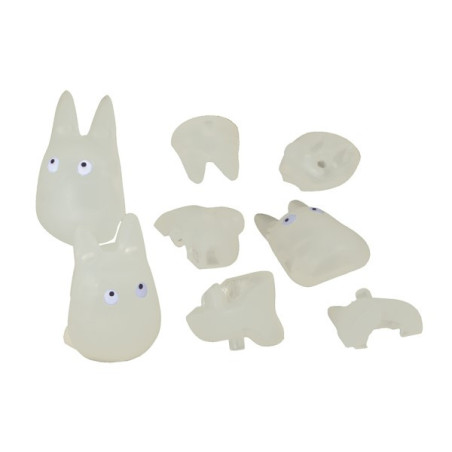 Figurine Kumukumu Totoro Blanc - Mon Voisin Totoro