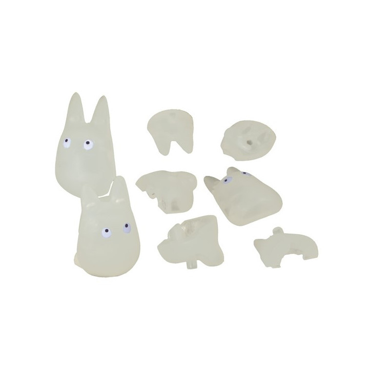 Figurine Kumukumu Totoro Blanc - Mon Voisin Totoro