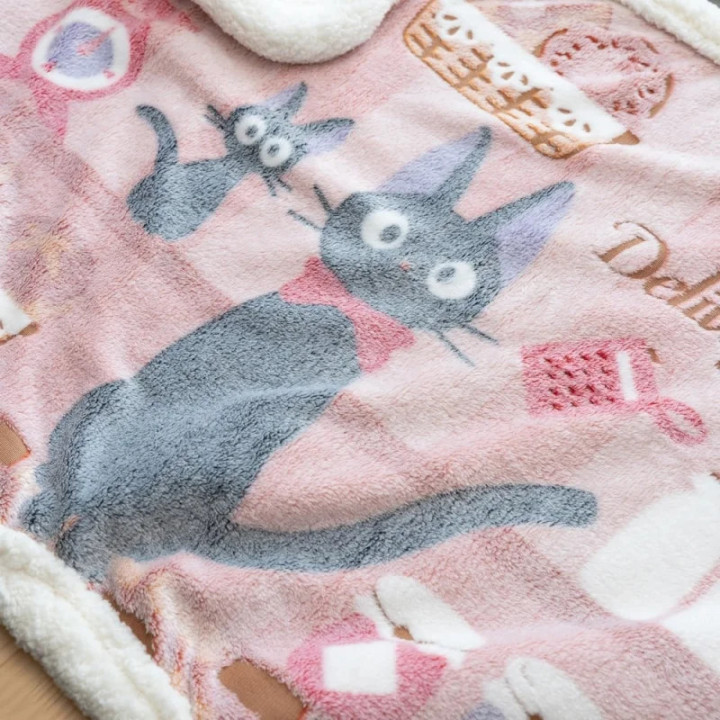 Fluffy plaid Jiji's Bakery 70x100 cm - Kiki's Delivery Service