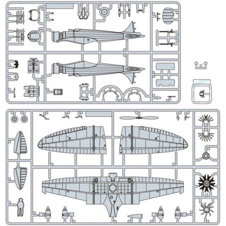 Model Kit Chasseur Type 9 Prototype 1/48 – Le Vent se lève