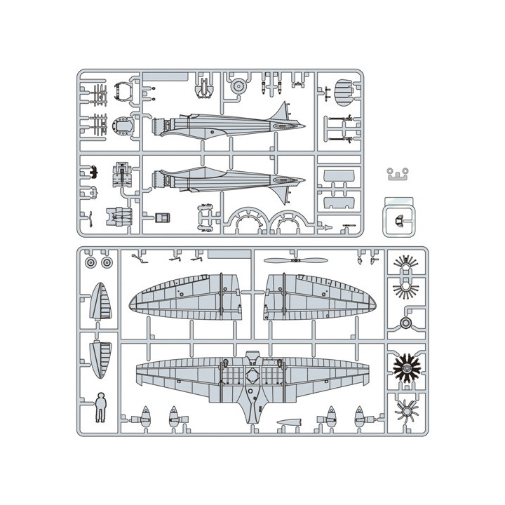 Model Kit Chasseur Type 9 Prototype 1/48 – Le Vent se lève