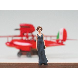 Model Kit Savoia S.21F Version 2 + fig. Gina 1/48 - Porco Rosso