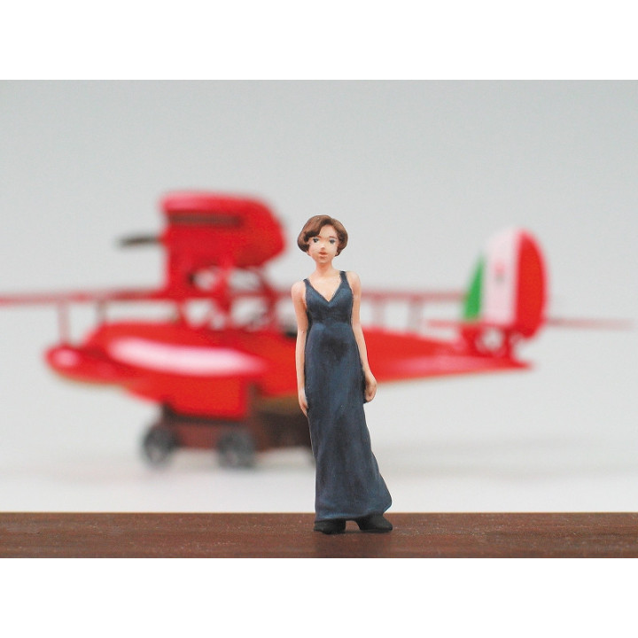 Model Kit Savoia S.21F Version 2 + fig. Gina 1/48 - Porco Rosso