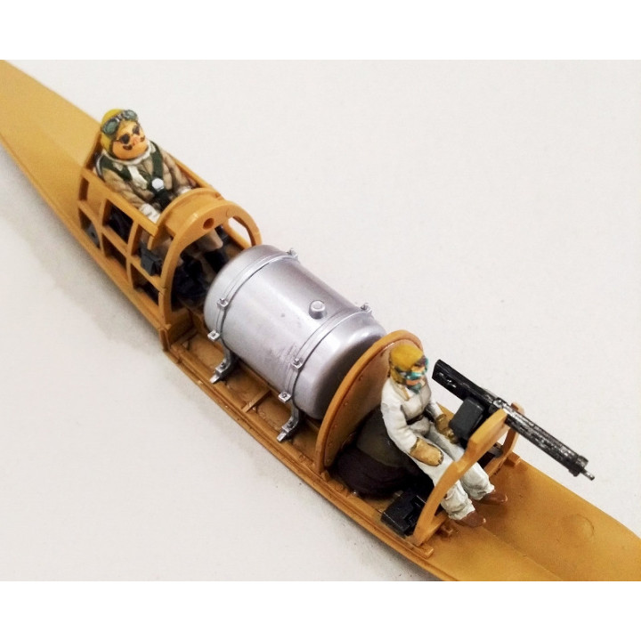 Model Kit Savoia S.21F Version 2 + fig. Gina 1/48 - Porco Rosso