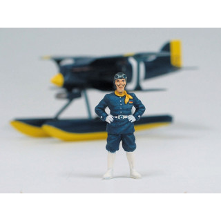 Model Kit Curtiss R3C-0  Hydravion + fig. Curtis 1/48 - Porco Rosso