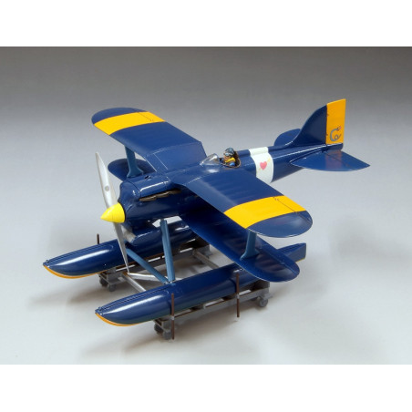Model Kit Curtiss R3C-0  Seaplane + fig. Curtis 1/48 - Porco Rosso