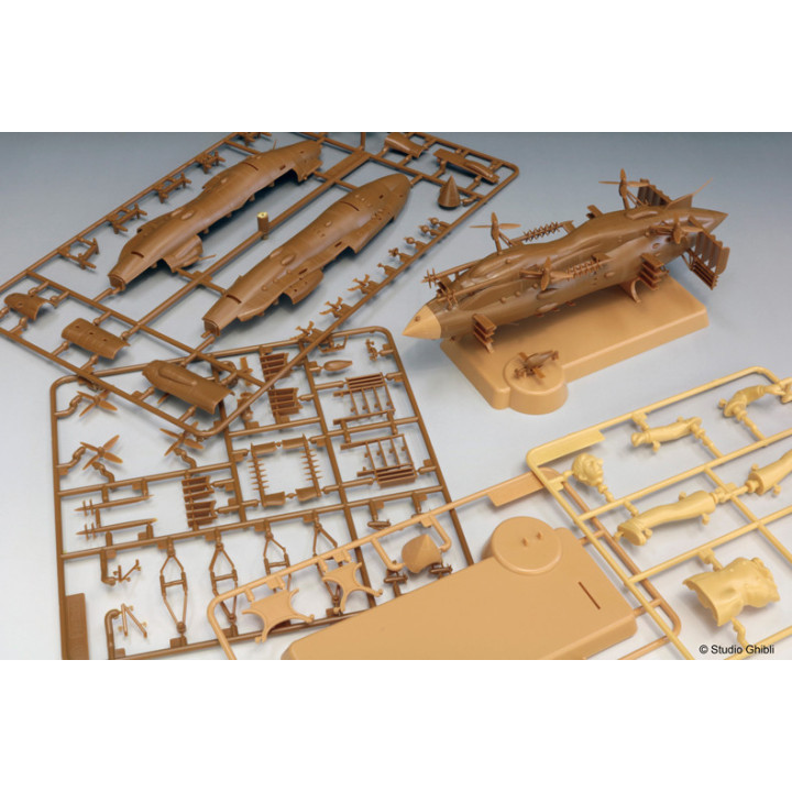 Model Kit Le Goliath Cuirassé Volant - Le Château dans le ciel