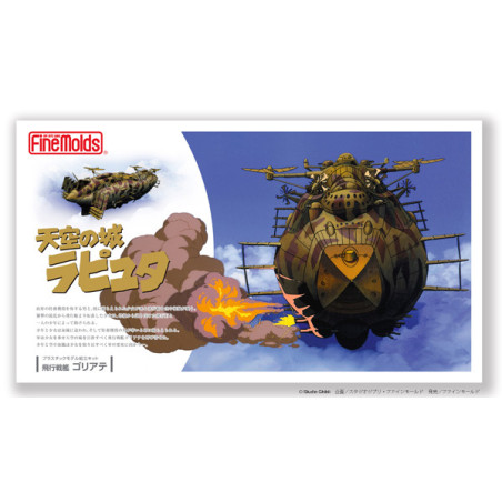 Model Kit Le Goliath Cuirassé Volant - Le Château dans le ciel