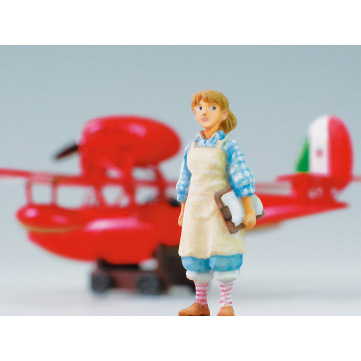 Model Kit Savoia S.21F Version 2 + fig. Fio  1/72 - Porco Rosso