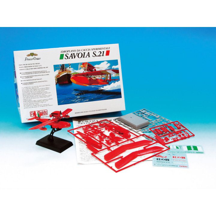 Model Kit Savoia S.21 Hydravion Prototype 1/72 - Porco Rosso