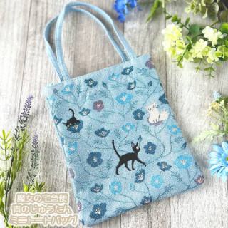 Mini Tote Bag Jiji Fleur Blue – Kiki la Petite Sorcière