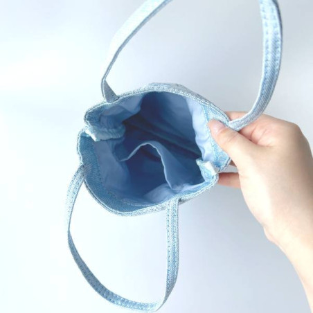 Mini Tote Bag Jiji Fleur Blue – Kiki la Petite Sorcière