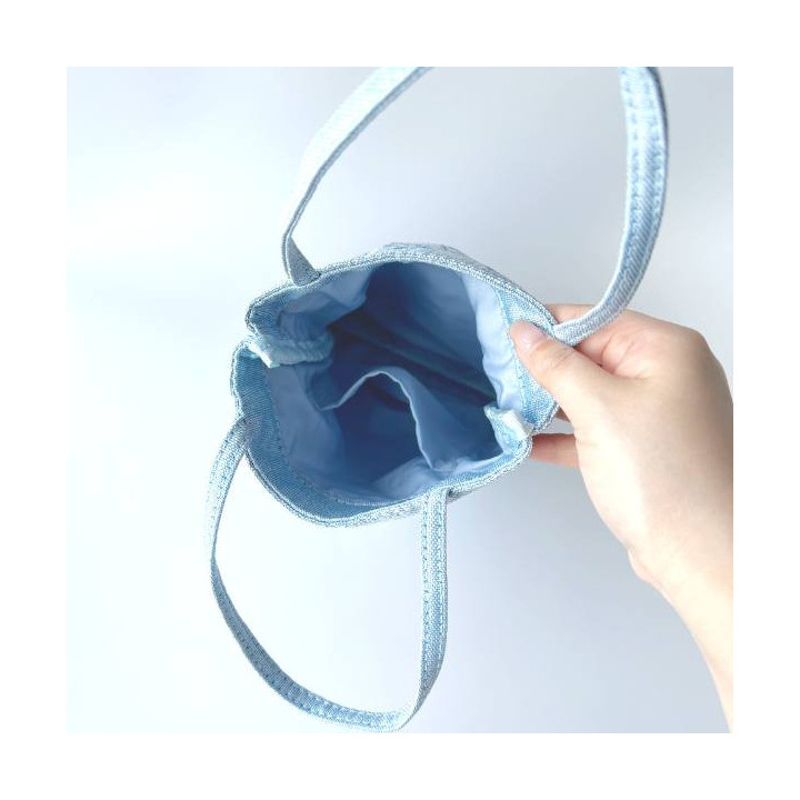 Mini Tote Bag Jiji Fleur Blue – Kiki la Petite Sorcière