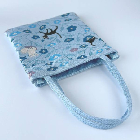 Mini Tote Bag Jiji Fleur Blue – Kiki la Petite Sorcière