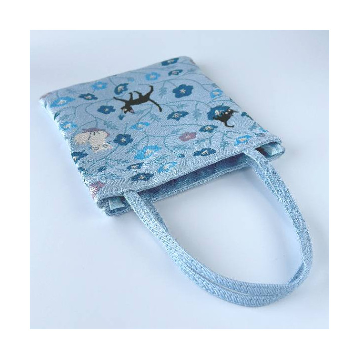 Mini Tote Bag Jiji Fleur Blue – Kiki la Petite Sorcière