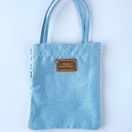 Mini Tote Bag Jiji Fleur Blue – Kiki la Petite Sorcière