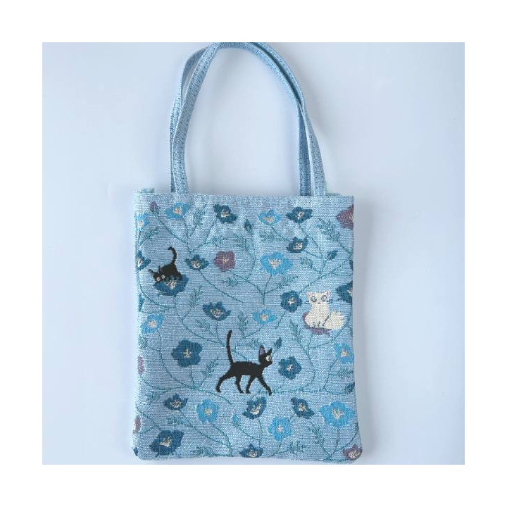 Mini Tote Bag Jiji Fleur Blue – Kiki la Petite Sorcière