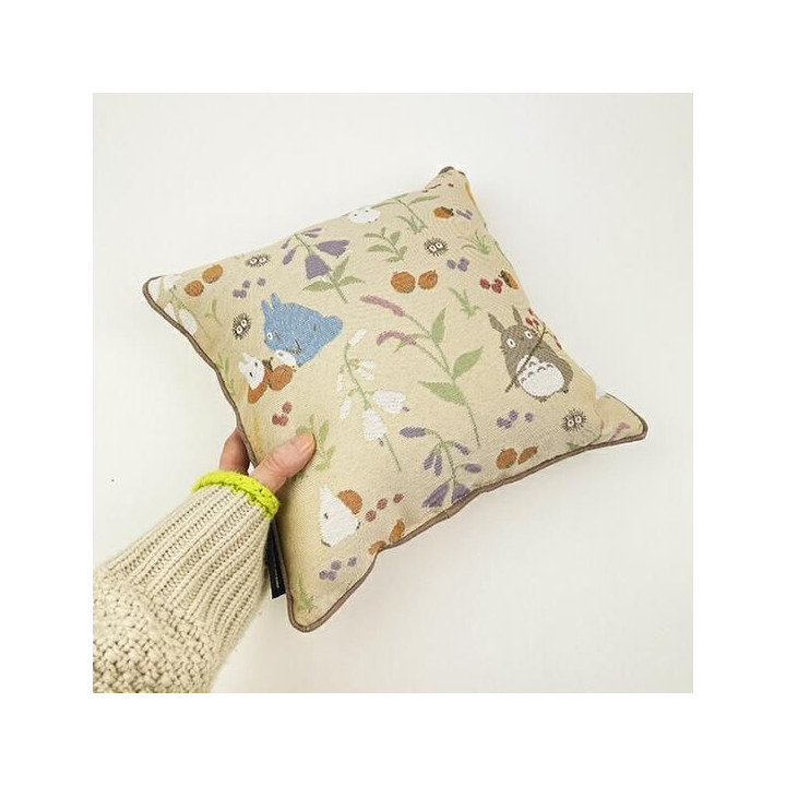 Coussin Totoro Instant d’Automne 30x30cm– Mon Voisin Totoro