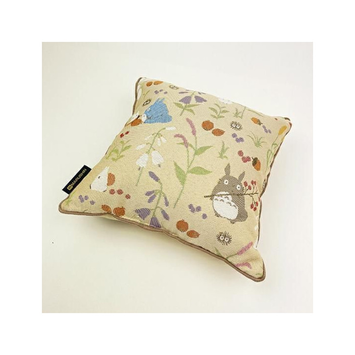 Coussin Totoro Instant d’Automne 30x30cm– Mon Voisin Totoro