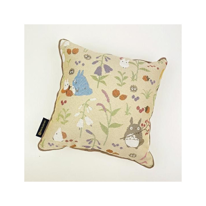Coussin Totoro Instant d’Automne 30x30cm– Mon Voisin Totoro