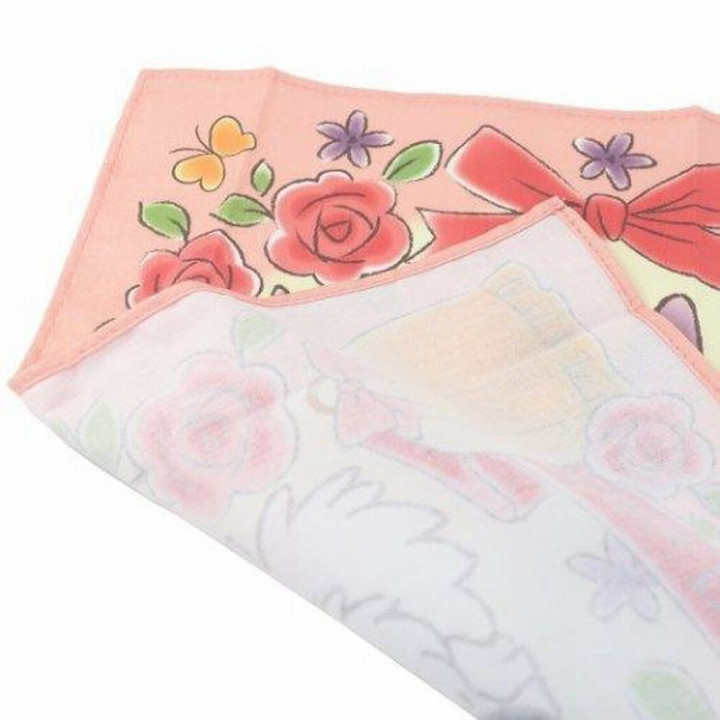 Serviette Bento (Furoshiki) Jiji Arche Fleurie 30x30 cm – Kiki la Pet