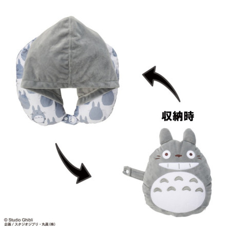 Coussin de voyage Totoro géant avec capuche – Mon Voisin Totoro
