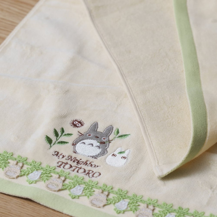 Totoro Lace Cotton Towel 34x80cm – My Neighbor Totoro