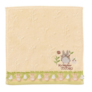 Serviette en coton Totoro Dentelle 25x25cm – Mon Voisin Totoro