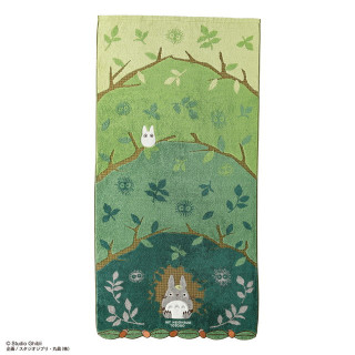 Serviette en coton Totoro Tunnel de Forêt 60x120cm – Mon Voisin Totor