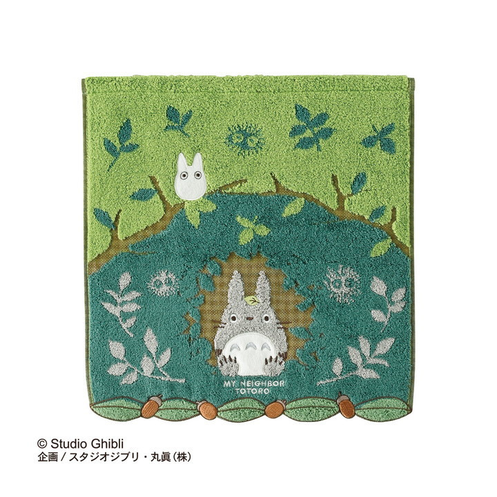 Totoro Forest Tunnel Cotton Towel 34x36cm – My Neighbor Totoro