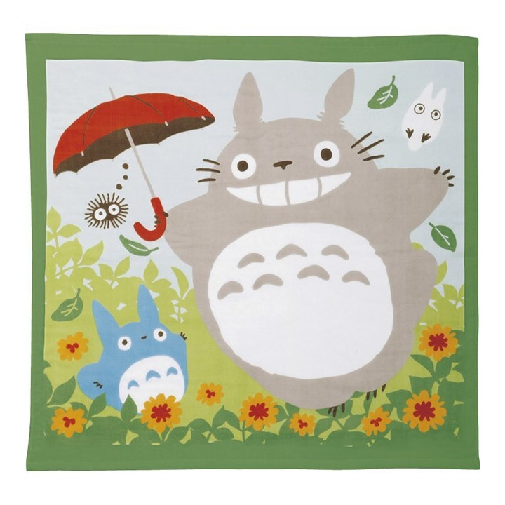 Serviette en Gaze de Coton Totoro avec Totoro 90x90cm– Mon Voisin Tot