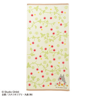 Serviette en coton Fraise Gourmande 60x120cm - Mon Voisin Totoro