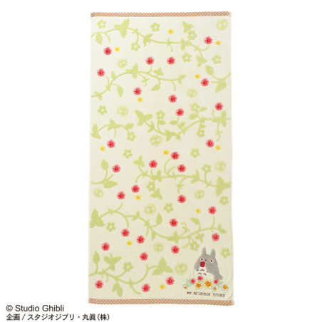 Greedy Strawberry Cotton Towel – 60x120cm – My Neighbour Totoro