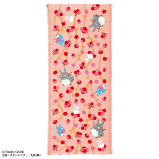 Totoro Plum Blossom Imabari Cotton Gauze Towel 34x80cm – My Neighbor 