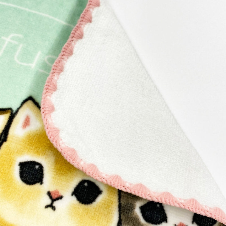 Mini Serviette Chaton-Nyan Câlin 25x25cm – Mofusand