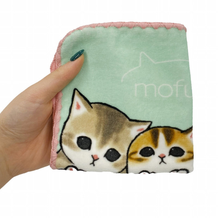 Mini Serviette Chaton-Nyan Câlin 25x25cm – Mofusand