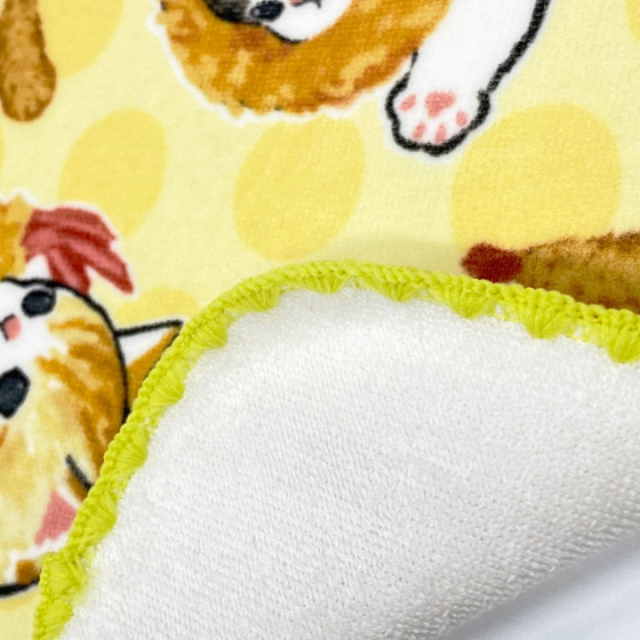 Mini Serviette Chaton-Nyan Crevettes 25x25cm – Mofusand