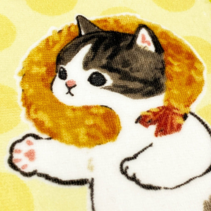 Mini Serviette Chaton-Nyan Crevettes 25x25cm – Mofusand